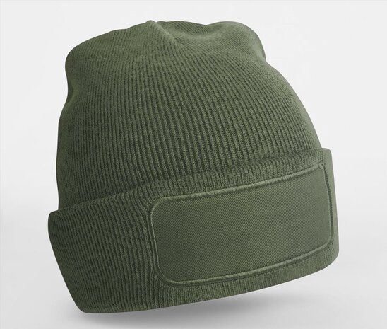 ORIGINAL PATCH BEANIE - Olive Green