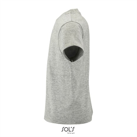 Grey Melange - Kids Sol&#039;s Regent T-shirt