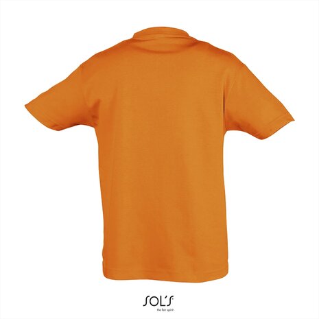 Orange - Kids Sol&#039;s Regent T-shirt