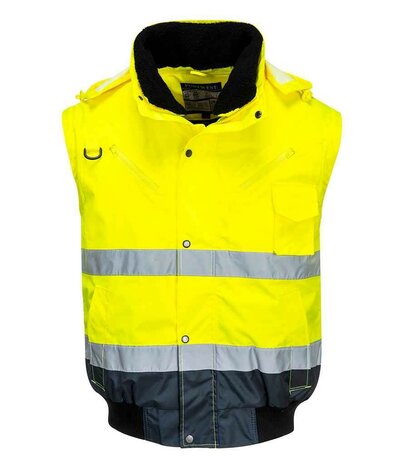 3-in-1 Hi-Vis Bomberjack - Borg