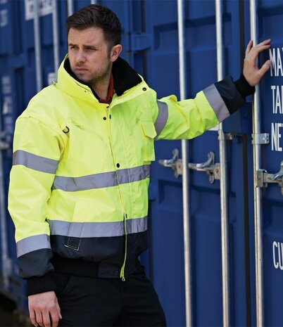 3-in-1 Hi-Vis Bomberjack - Borg