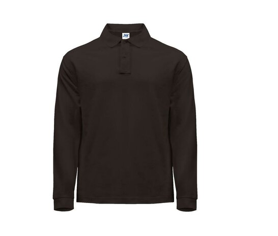 Man regular lange mouw polo - Borg