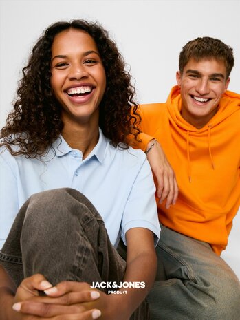Vibrant Orange - JACK &amp; JONES//PRODUKT True Polo