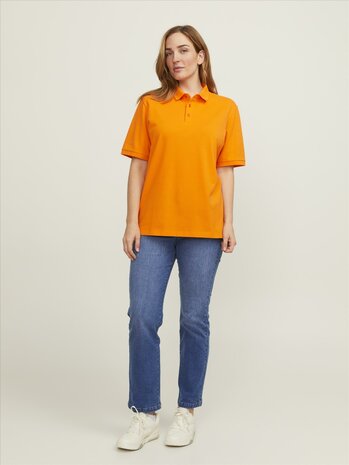 Vibrant Orange - JACK &amp; JONES//PRODUKT True Polo