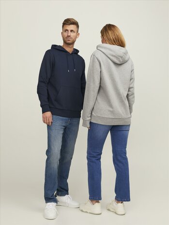 Light Grey Melange - JACK &amp; JONES//PRODUKT Cosy Hood