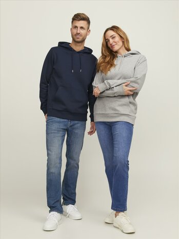 Light Grey Melange - JACK &amp; JONES//PRODUKT Cosy Hood