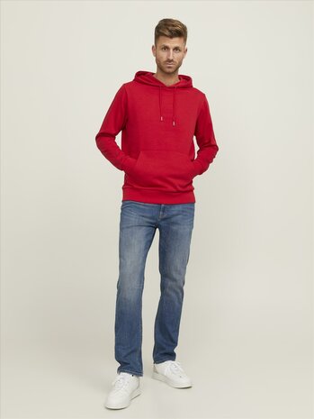 Lipstick Red - JACK &amp; JONES//PRODUKT Cosy Hood