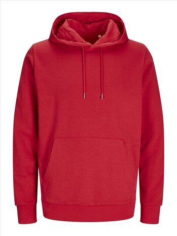 Lipstick Red - JACK &amp; JONES//PRODUKT Cosy Hood
