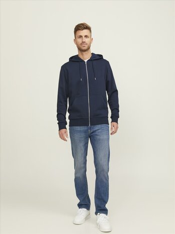 Navy Blazer JACK &amp; JONES//PRODUKT Day Zip Hood