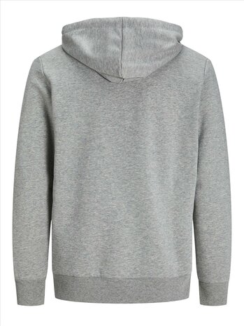 Light Grey Melange JACK &amp; JONES//PRODUKT Day Zip Hood