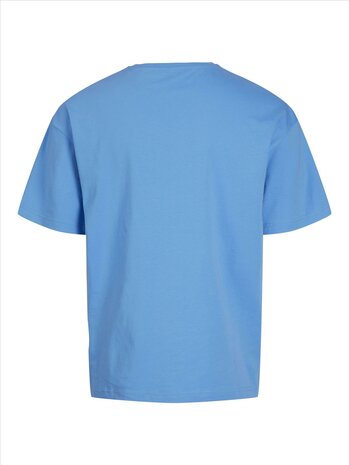 Azure Blue JACK &amp; JONES//PRODUKT Frame Tee