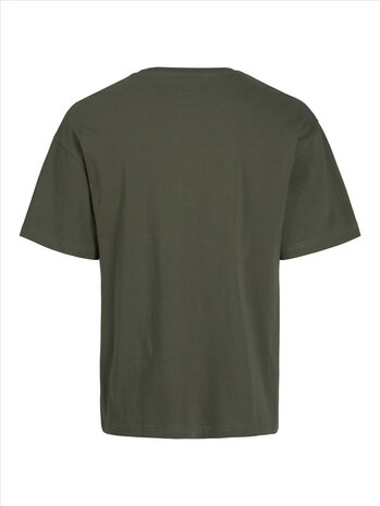 Beetle Green JACK &amp; JONES//PRODUKT Frame Tee