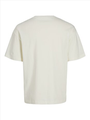 Egret Offwhite JACK &amp; JONES//PRODUKT Frame Tee