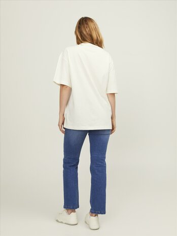 Egret Offwhite JACK &amp; JONES//PRODUKT Frame Tee