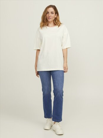 Egret Offwhite JACK &amp; JONES//PRODUKT Frame Tee