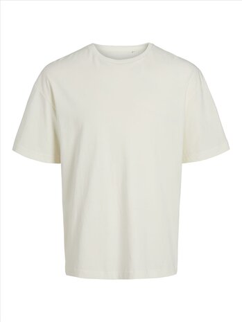 Egret Offwhite JACK &amp; JONES//PRODUKT Frame Tee