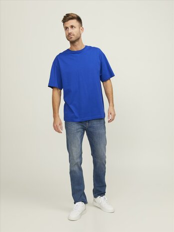 Surf the Web Blue JACK &amp; JONES//PRODUKT Frame Tee