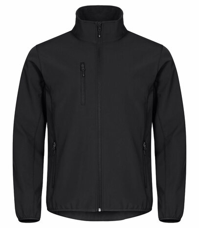 Black Clique classic softshell jacket