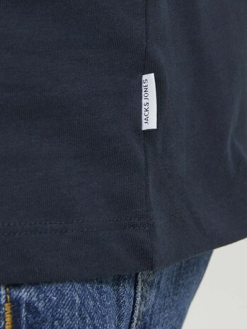 Navy Blazer JACK&amp;JONES Organic Essential Tee R-neck