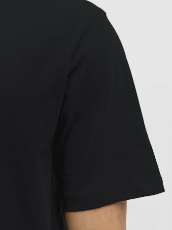 Black JACK&amp;JONES Organic Essential Tee R-neck