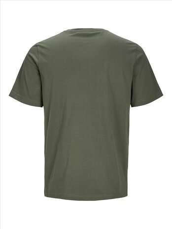 Beetle Green - JACK&amp;JONES//PRODUKT Canvas Tee
