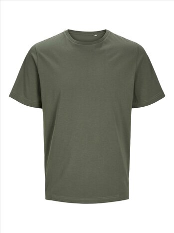 Beetle Green - JACK&amp;JONES//PRODUKT Canvas Tee