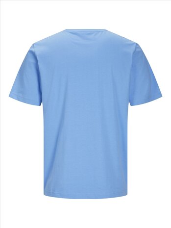 Azure Blue - JACK&amp;JONES//PRODUKT Canvas Tee