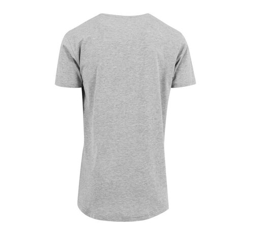 Heather Grey Shaped Long Tee
