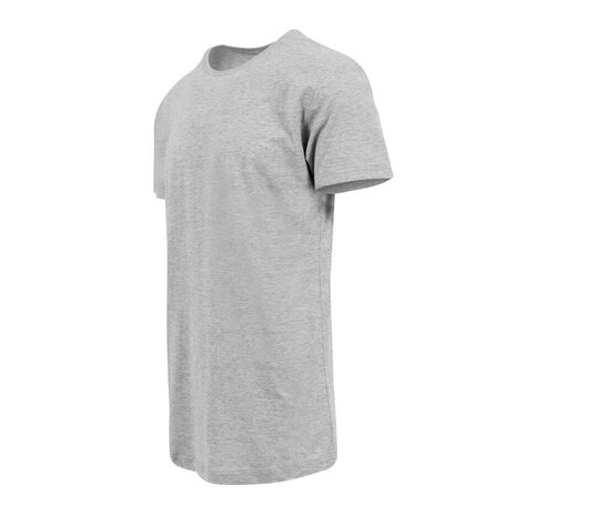Heather Grey Shaped Long Tee