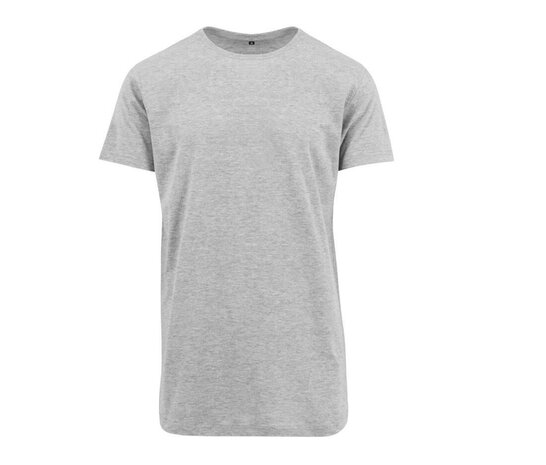 Heather Grey Shaped Long Tee