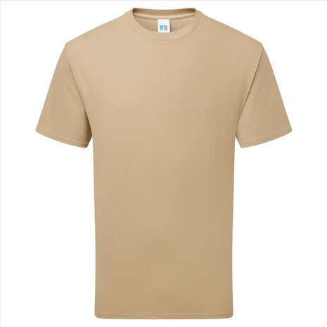 Russell Authentic Heavyweight T-Shirt - Tan