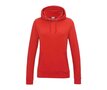  College Hoodie Dames - Fire Red