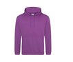 College Hoodie Man - Magenta Magic