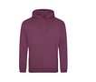 College Hoodie Man - Plum