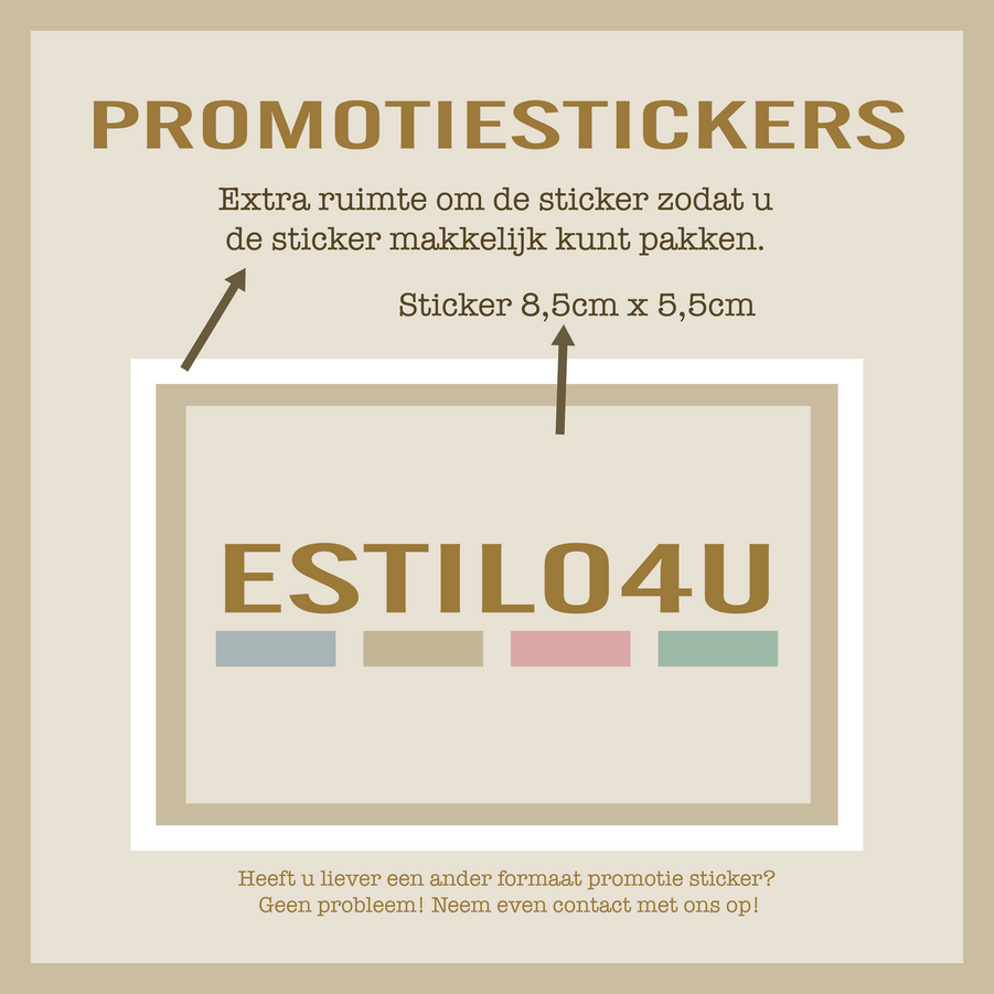 Promotie-stickers