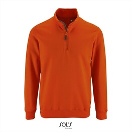 SOL'S Stan - zip neck - Orange SOL'S Stan - zip neck - Orange