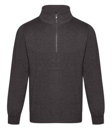 Pro 1/4 Neck Zip Sweatshirt - Charcoal Pro 1/4 Neck Zip Sweatshirt - Charcoal
