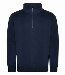 Pro 1/4 Neck Zip Sweatshirt - Navy Pro 1/4 Neck Zip Sweatshirt - Navy