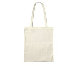 Lange handvatten promo shopper - 1 zijdig bedrukt Lange handvatten promo shopper - 1 zijdig bedrukt