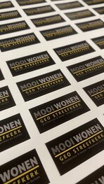 Standaard Kwaliteit sticker 2cm x 4cm Standaard Kwaliteit sticker 2cm x 4cm