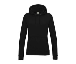 College Hoodie Dames - Deep Black College Hoodie Dames - Deep Black
