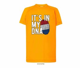 Sport Kid T-Shirt - ORANGE FLUOR: It's in my DNA Sport Kid T-Shirt - ORANGE FLUOR: It's in my DNA