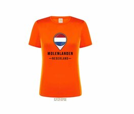 Sport T-Shirt Lady - Orange: Gemeente Sport T-Shirt Lady - Orange: Gemeente