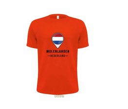 Sport T-Shirt Man - Orange Fluor: Gemeente Sport T-Shirt Man - Orange Fluor: Gemeente