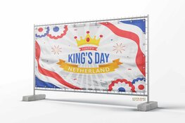 Banner 100cm x 150cm: king netherland-11 Banner 100cm x 150cm: king netherland-11