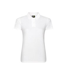 Ladies Pro Piqué Polo Shirt White Ladies Pro Piqué Polo Shirt White