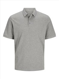 Light Grey Melange - JACK & JONES//PRODUKT True Polo Light Grey Melange - JACK & JONES//PRODUKT True Polo