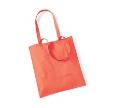 Shopping bag - Koraal - 1-zijdig bedrukt Shopping bag - Koraal - 1-zijdig bedrukt