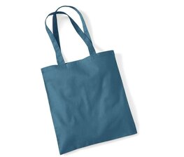 Shopping bag - Airforce Blue - 1-zijdig bedrukt Shopping bag - Airforce Blue - 1-zijdig bedrukt
