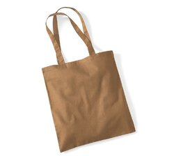 Shopping bag - Caramel - 1-zijdig bedrukt Shopping bag - Caramel - 1-zijdig bedrukt